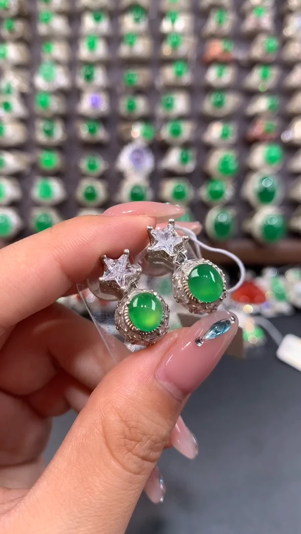 定制翡翠未镶嵌天然缅甸A货翡翠  福利款6.10