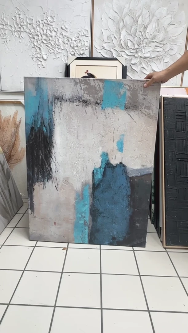 竖款168美术馆 装饰画100*75