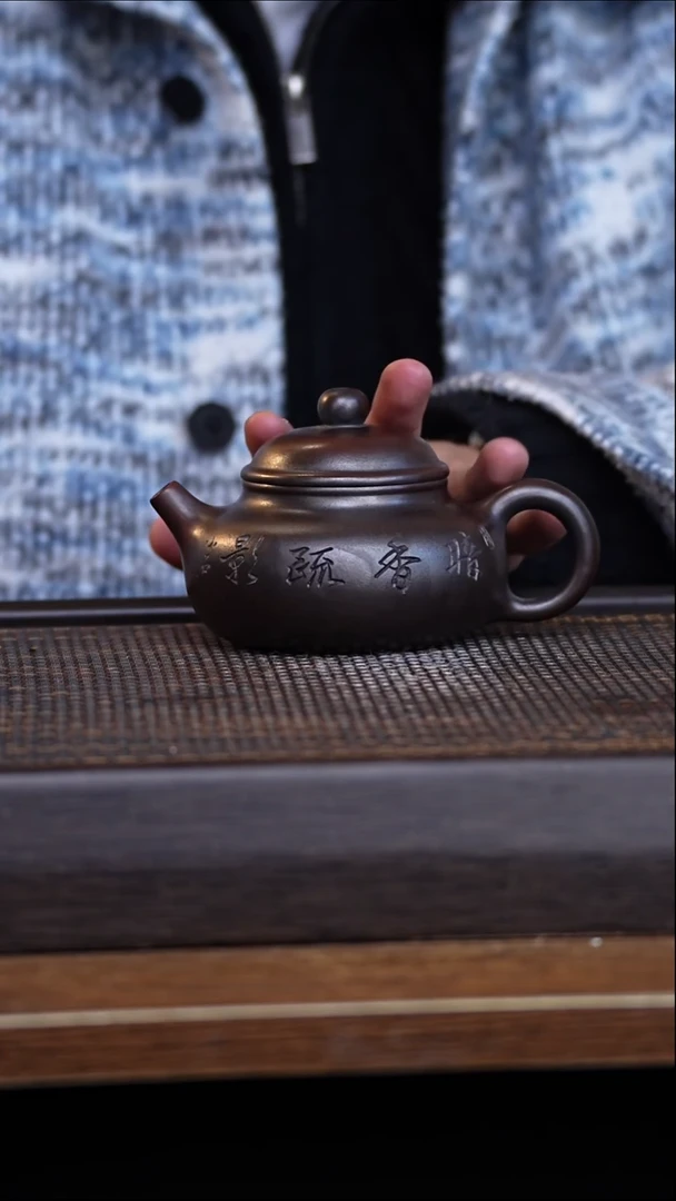 茶壶紫砂宜兴手工原矿紫砂壶001