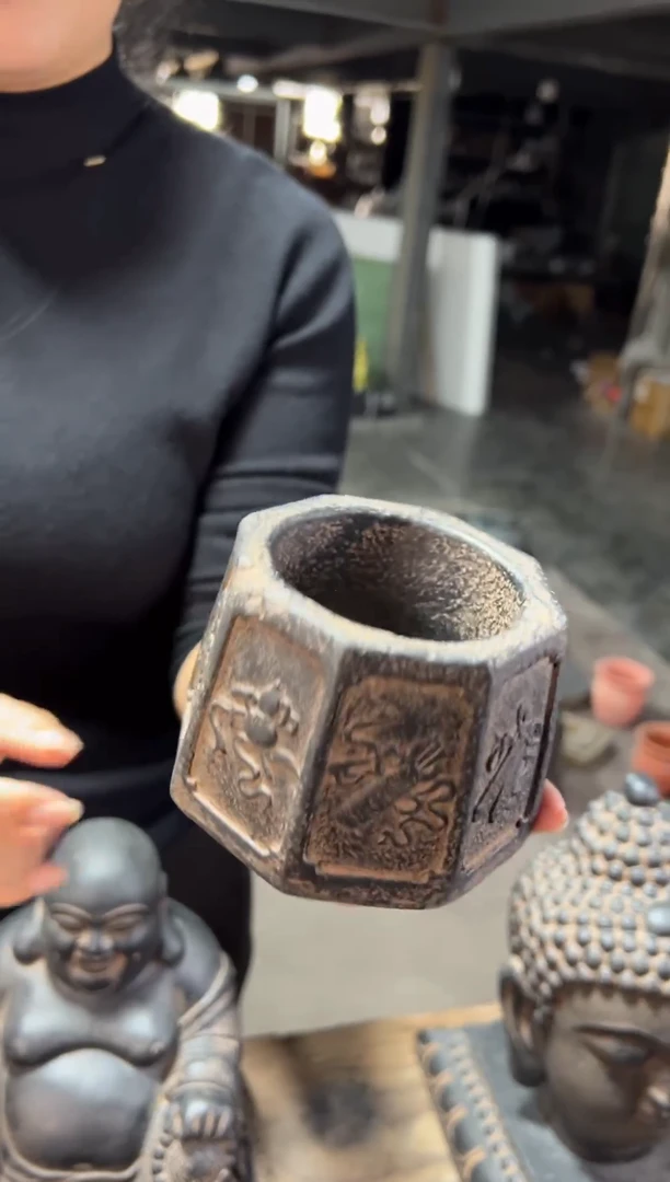 陶土【火山泥】八宝井