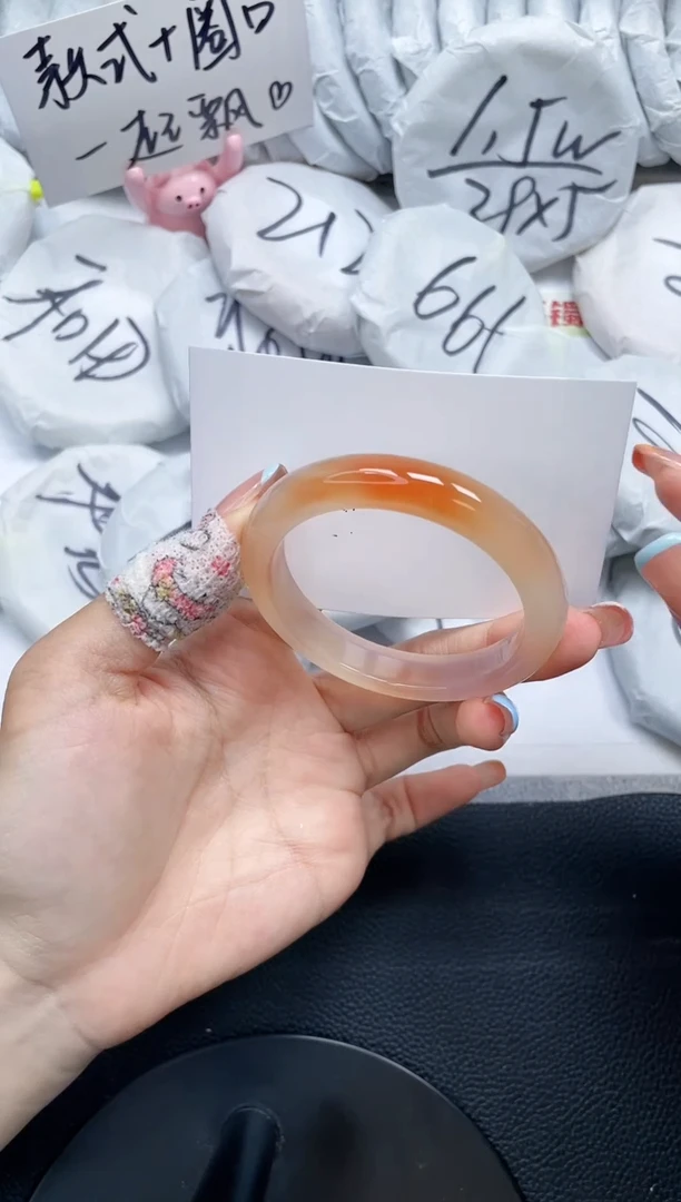 石英质玉手镯未镶嵌H403-50.5