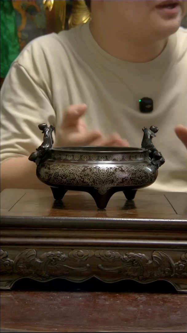 风*造像铜像铜造像收藏香炉