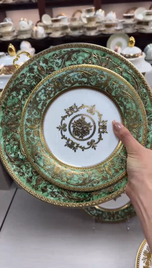 【闪购商品】瓷片10.5英寸+8英寸平盘福利款