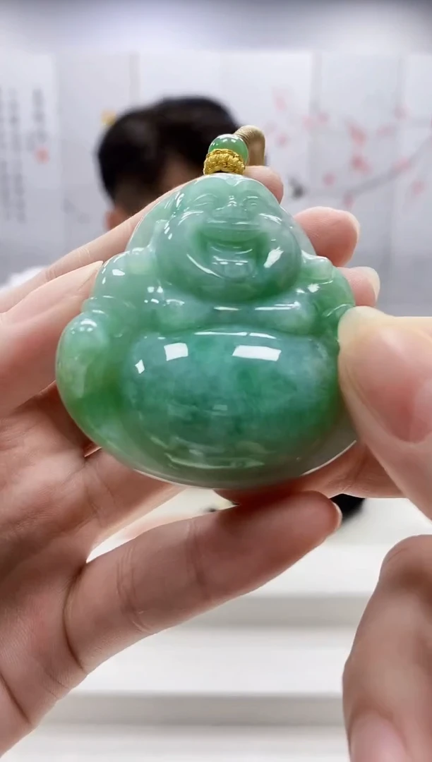 未镶嵌定制翡翠5060ry-毛货挂件8