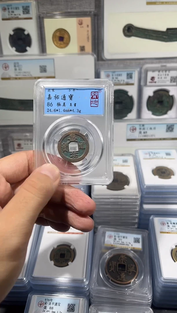 铜齐泉 嘉佑通宝 福利111