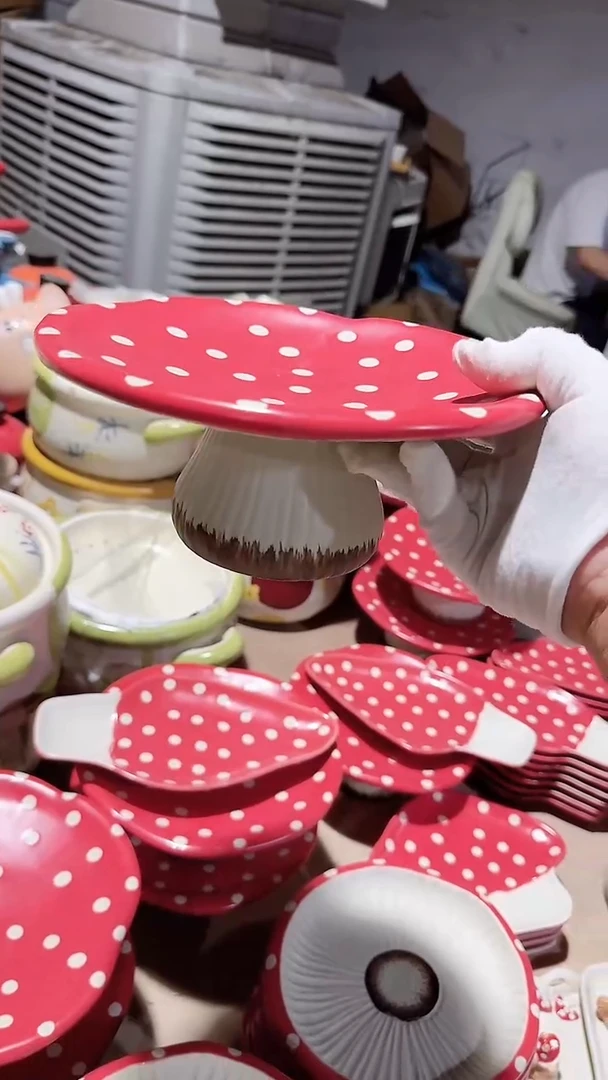 碗蘑菇高脚微瑕 凑满20元包邮