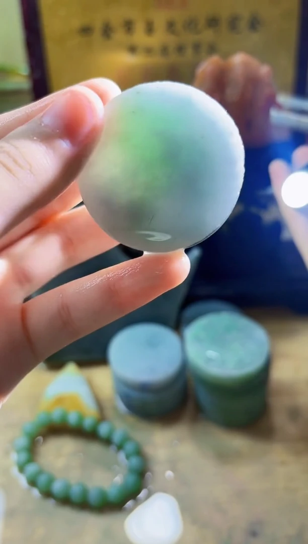 未镶嵌挂件翡翠A货小璀4342