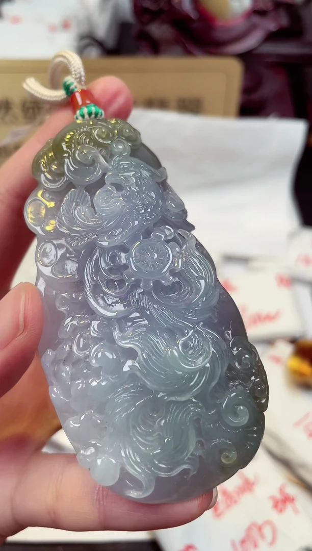 【闪购商品】翡翠颈饰未镶嵌天然缅甸翡翠A货