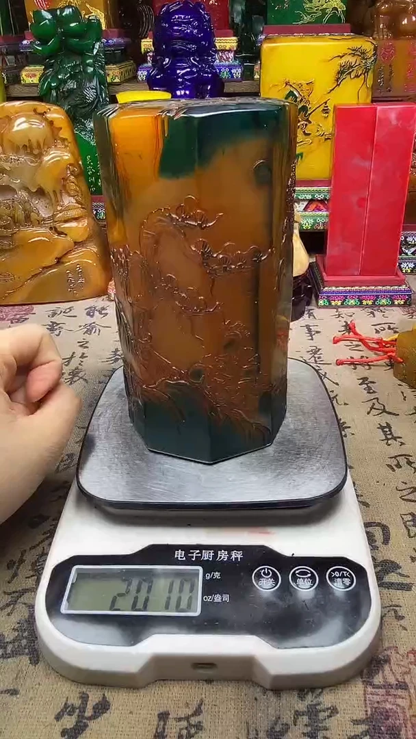 寿山石印石纯天然篆刻石料