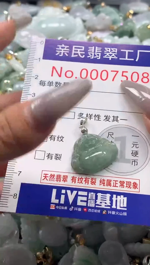 颈饰未镶嵌翡翠7508