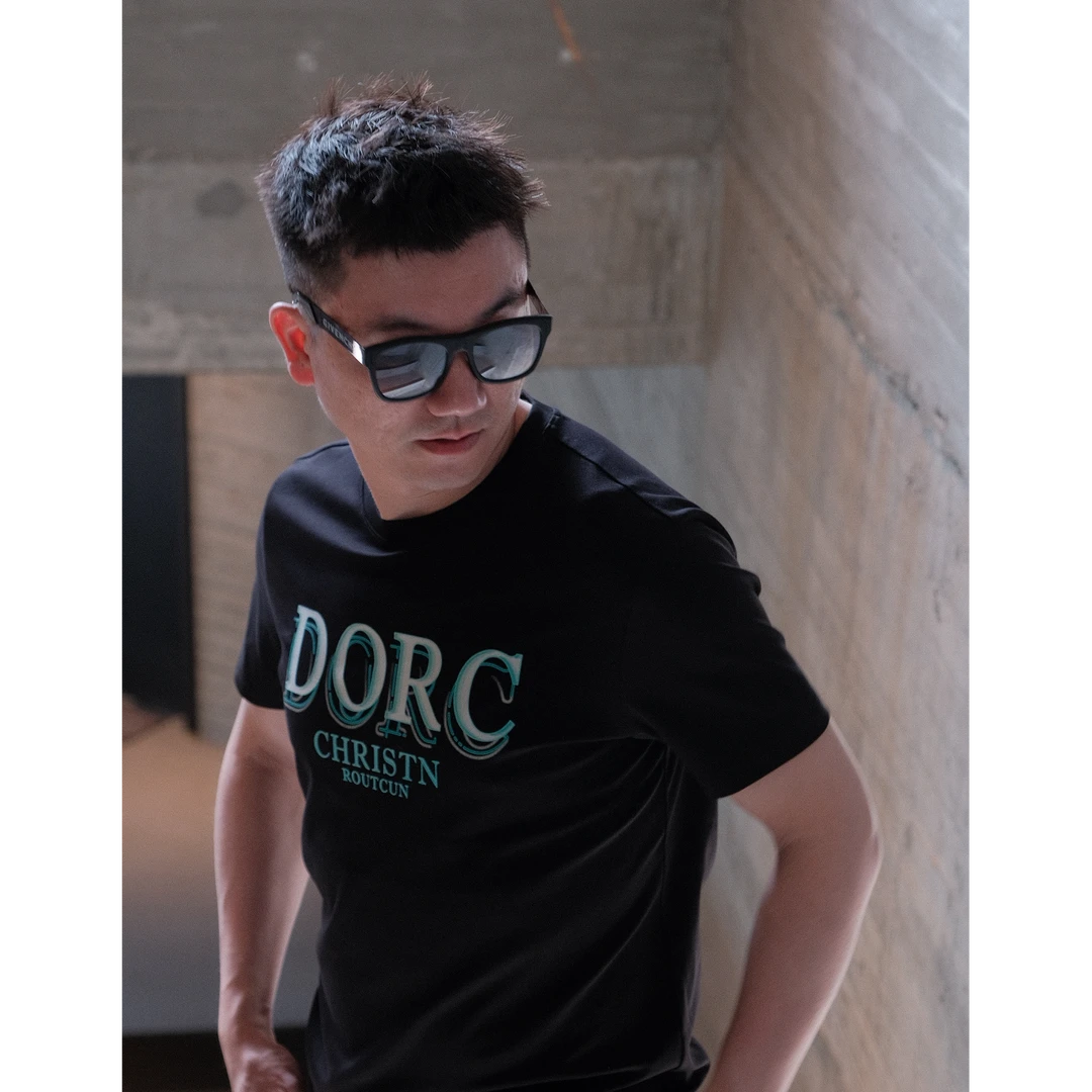 Dorc奢品-2025夏季新款休闲时尚男士T恤-LU-6010