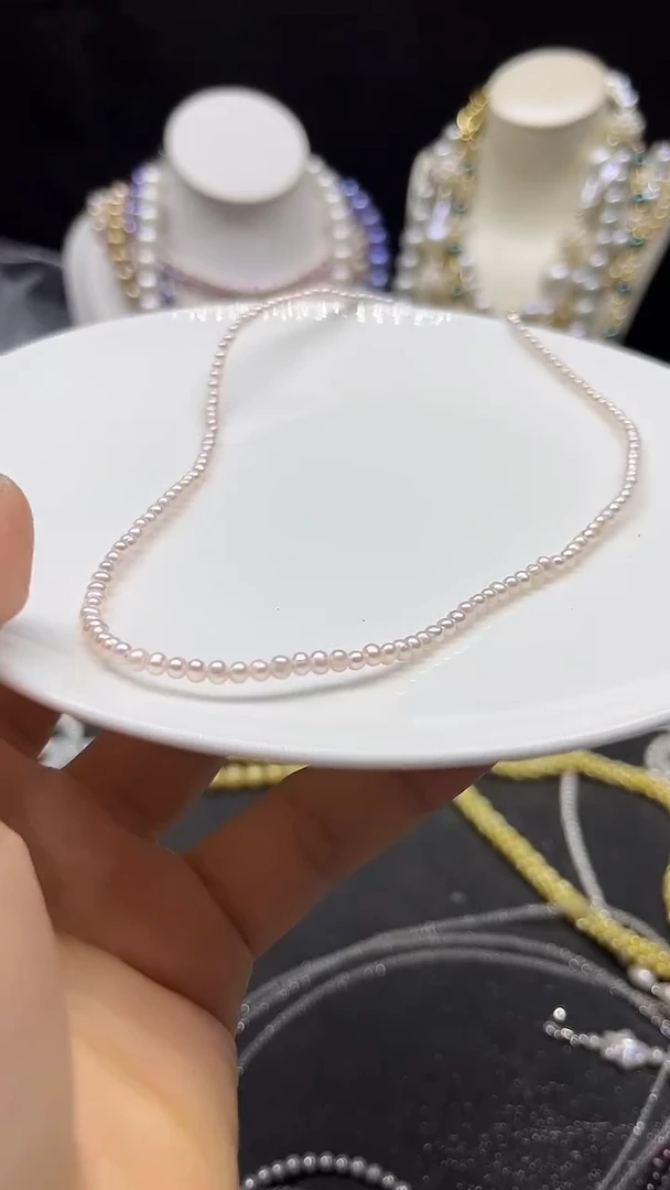 颈饰未镶嵌淡水珍珠多人