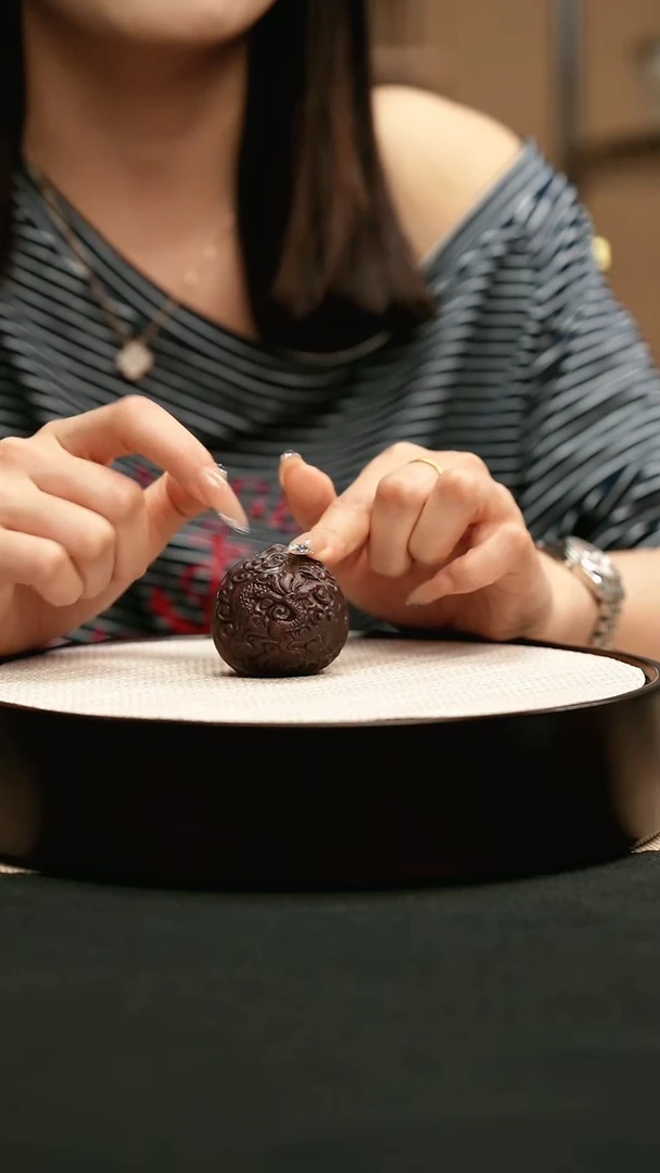 茶壶紫砂铁血红砂核桃茶宠