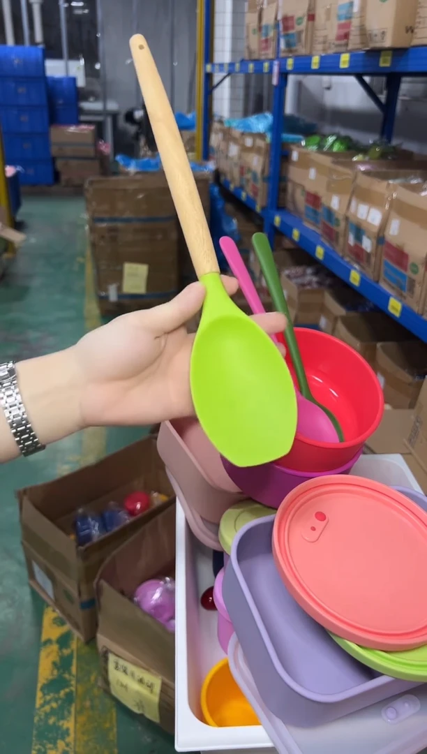 硅胶-绿色1-CJ9A沙律勺