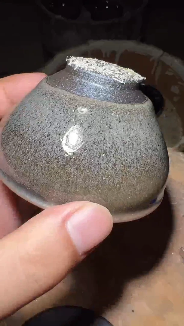 茶盏46叶明龙窑柴烧开窑360