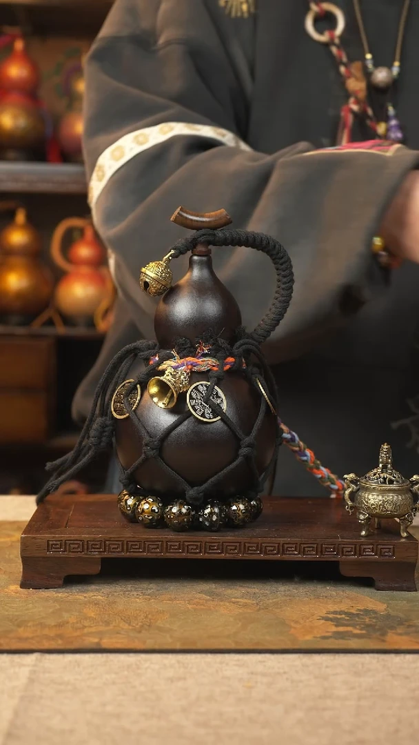 【闪购商品】069大漆葫芦一物一拍记葫堂出品