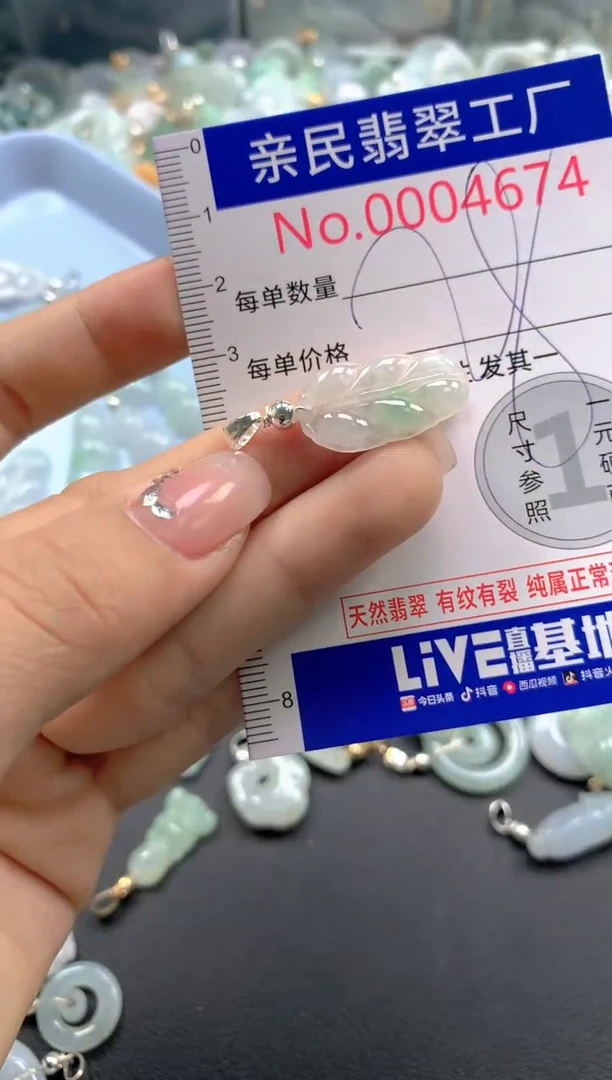颈饰未镶嵌翡翠4674