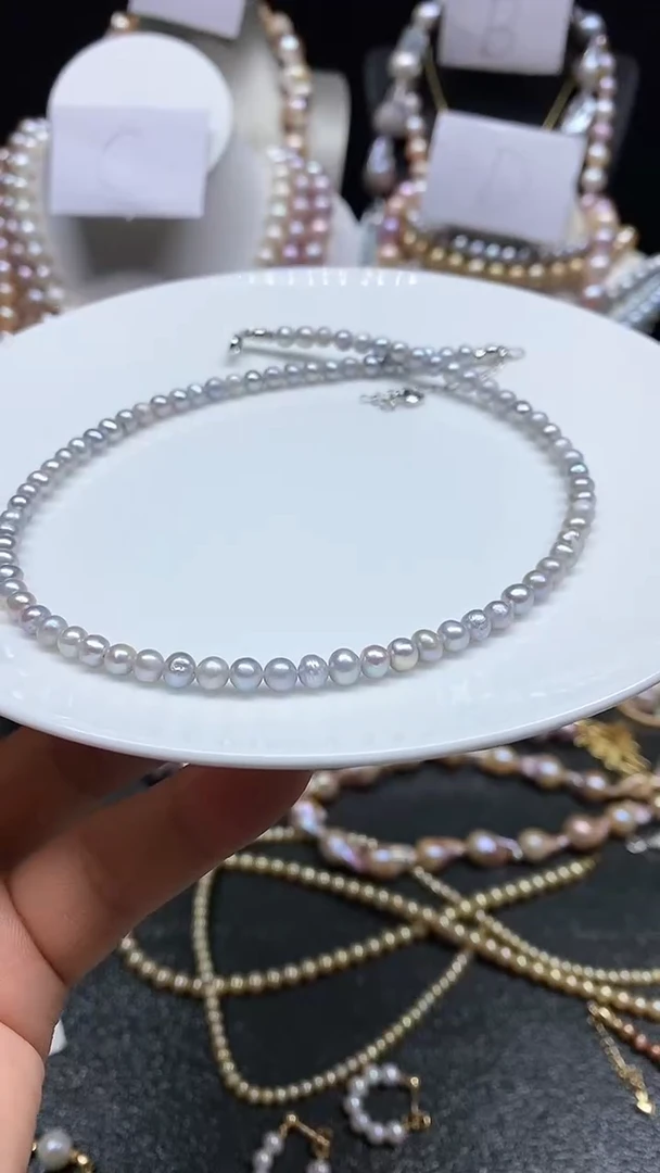 【闪购商品】淡水珍珠颈饰未镶嵌多人