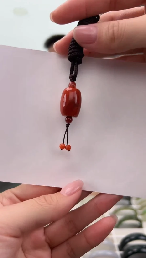 未镶嵌南红玛瑙挂件56