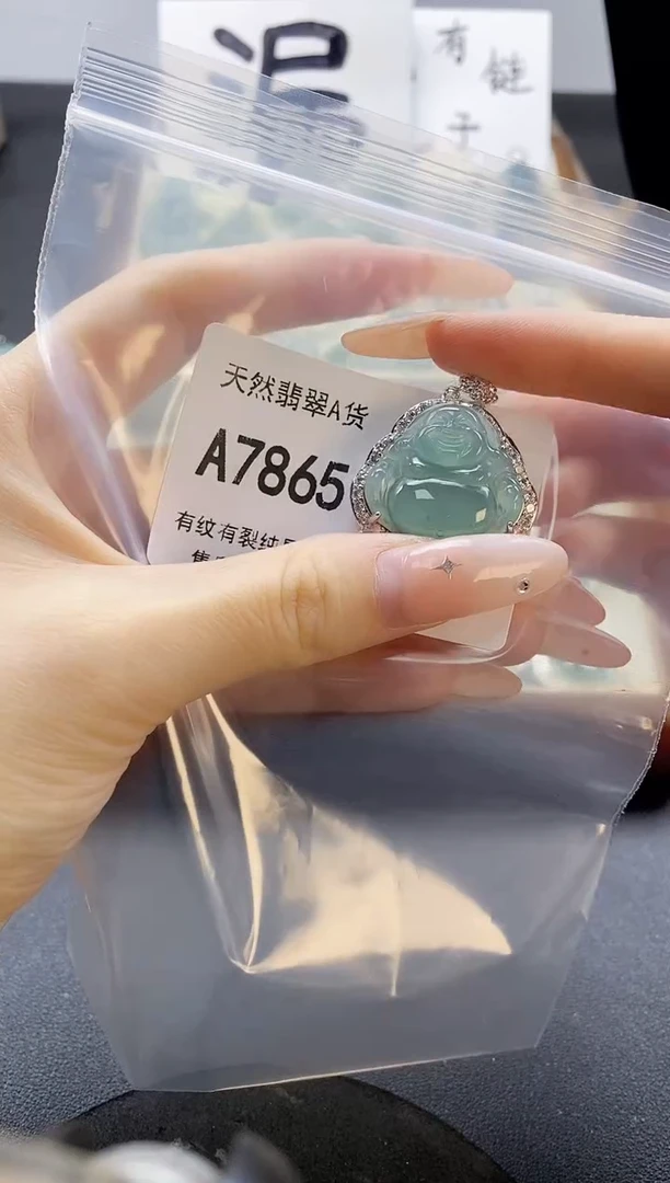 吊坠(赠链)未镶嵌翡翠天然翡翠A货