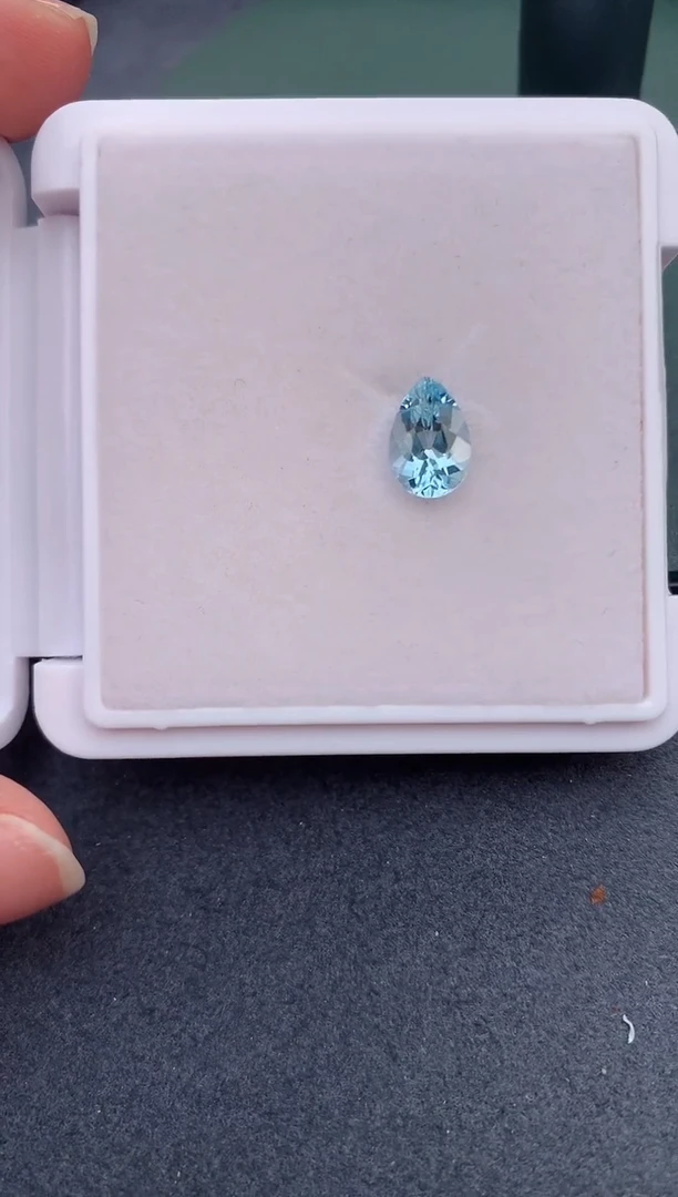 【闪购商品】海蓝宝石裸石未镶嵌1.5ct海蓝宝
