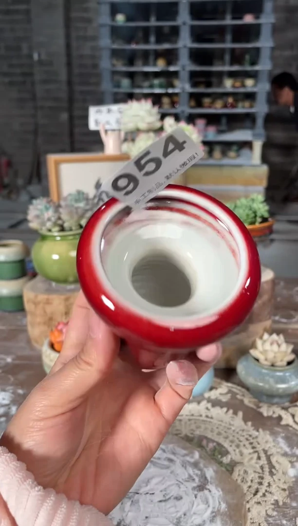 瓷片954福利知木小芳花盆