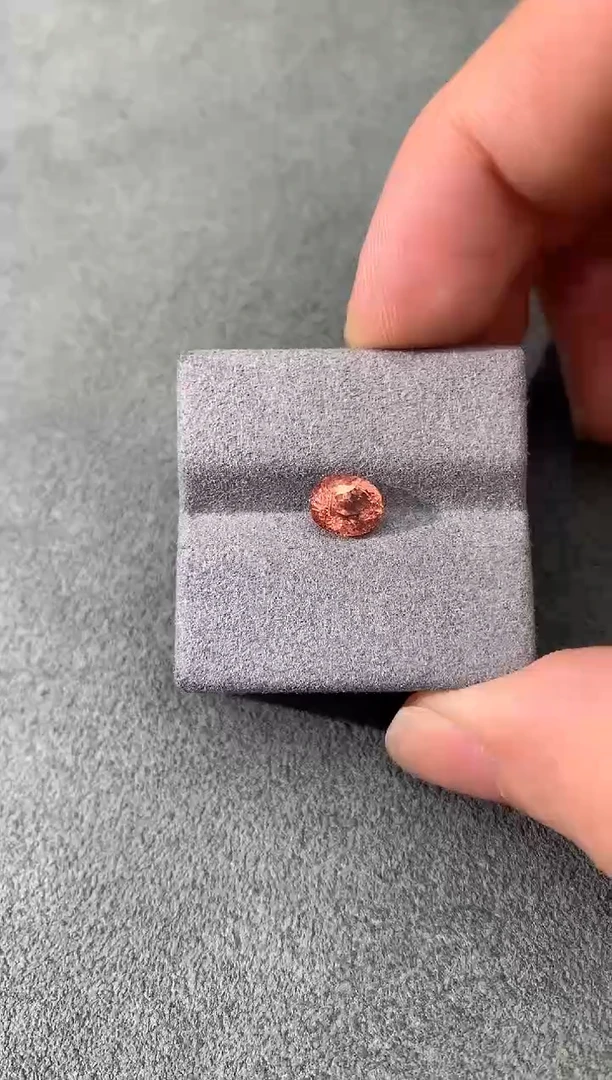 裸石彩色蓝宝石帕帕拉恰 1.6CT