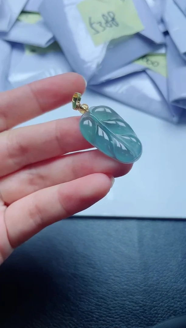 翡翠未镶嵌颈饰