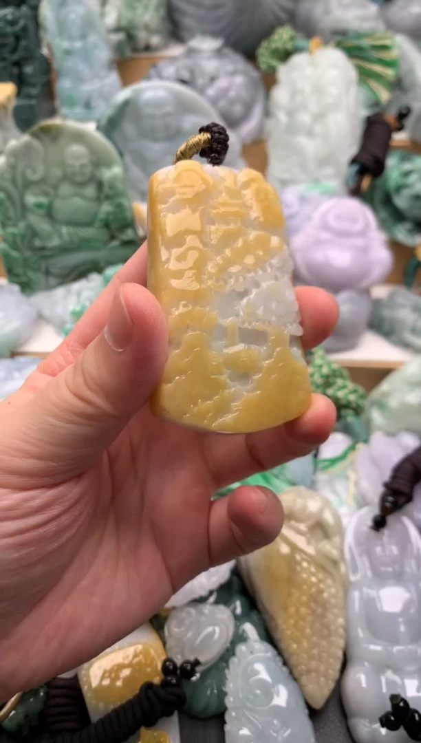 吊坠(不含链)未镶嵌翡翠1