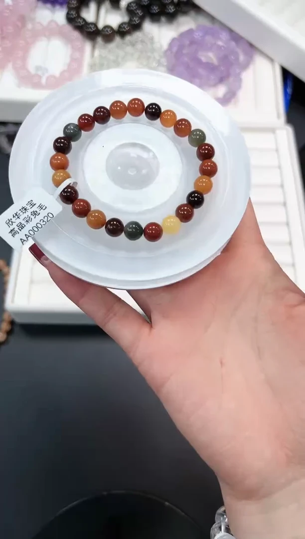 【闪购商品】水晶手串未镶嵌73d多样性发其一/1条默认微瑕