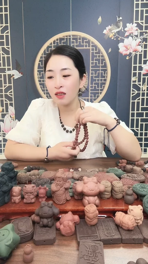 泥塑气血脖挂66籽