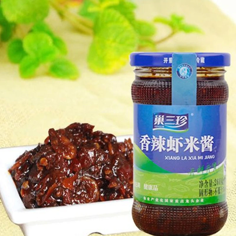 巢三珍香辣虾米酱260g