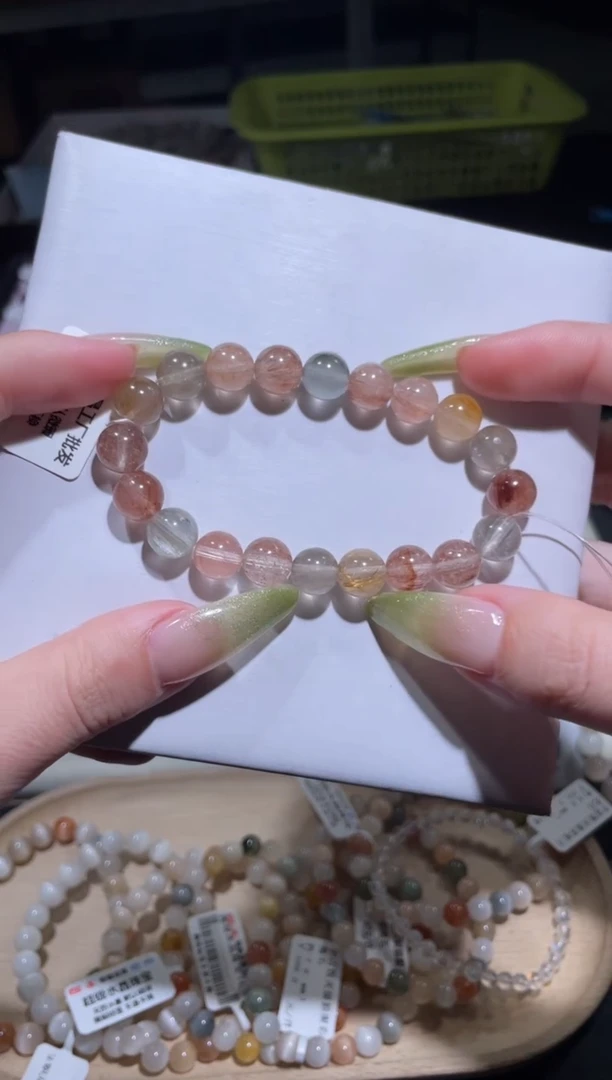 【闪购商品】水晶手链未镶嵌168号多样性发货一M 约9+