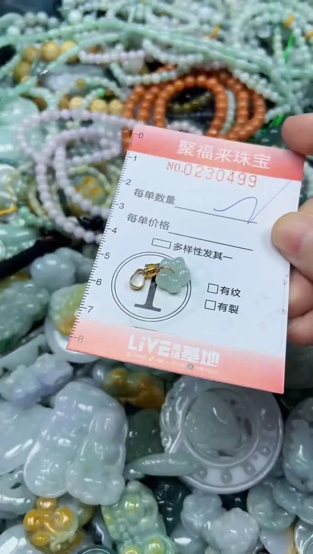 颈饰未镶嵌翡翠闪购0230499