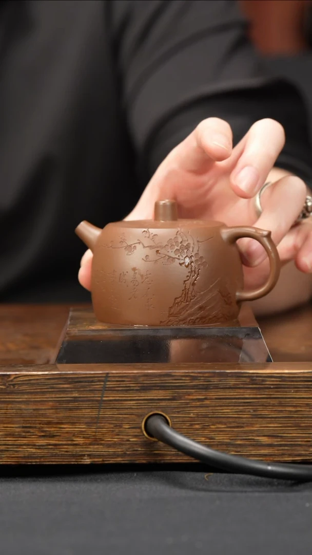 茶壶紫砂紫砂茶壶 滴水穿石