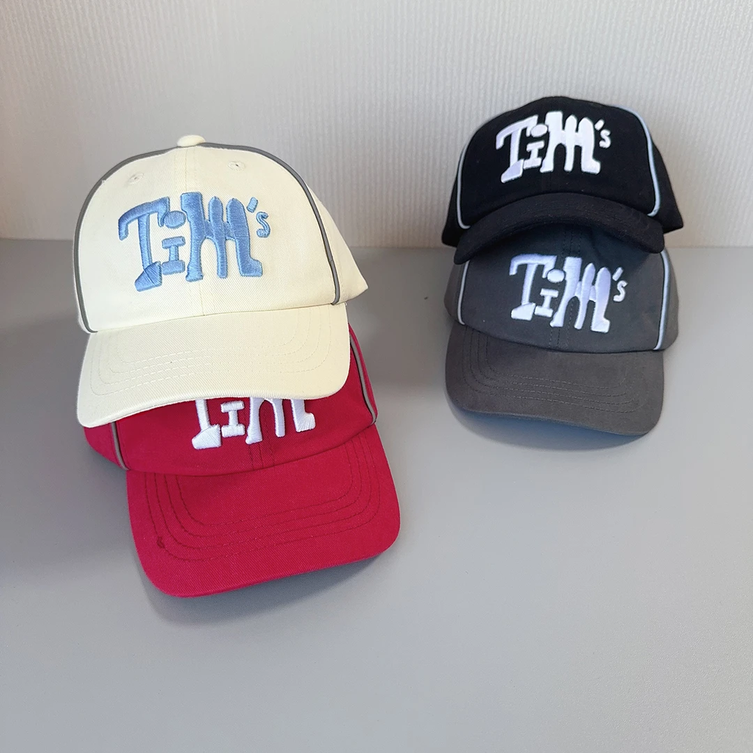 儿童帽子潮酷男童棒球帽小众品质刺绣女童帅气街头时尚小孩鸭舌帽