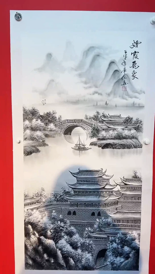 国画国画廖化老师国画作品