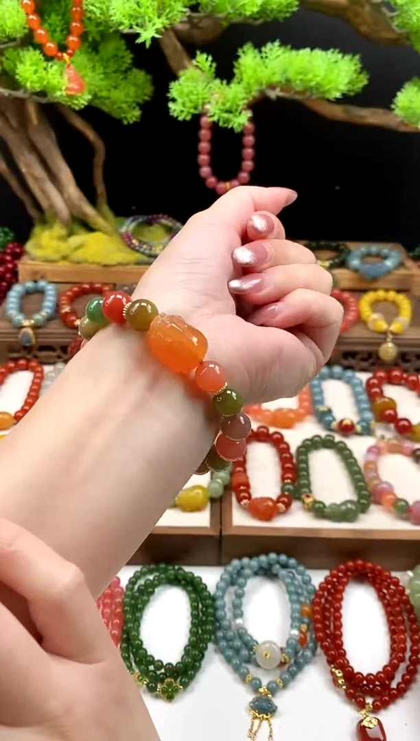 未镶嵌玛瑙手饰多宝貔貅