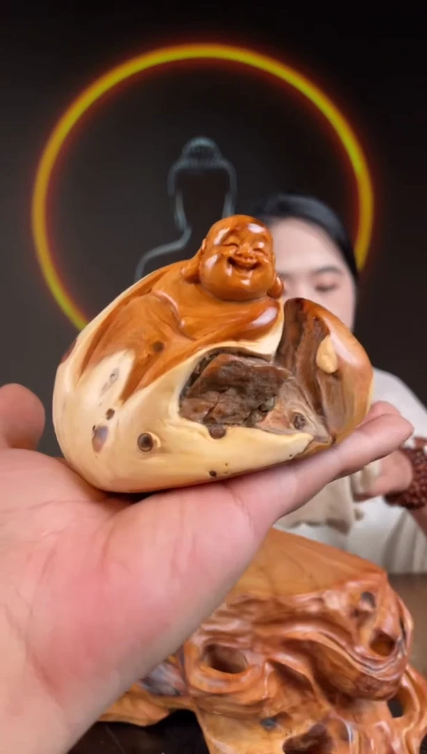 柏木（崖柏）手工摆件,先抢先得! 编号:345