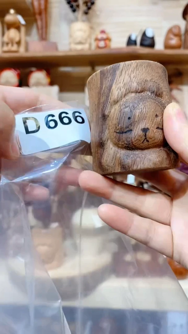 木木感觉可爱摆件