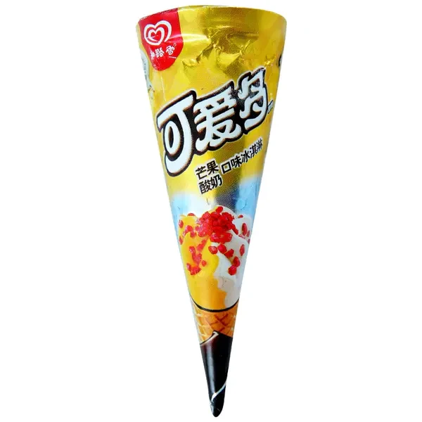 Cornetto/可爱多甜筒冰淇淋芒果酸奶口味 62g雪糕同城送雪糕同城配