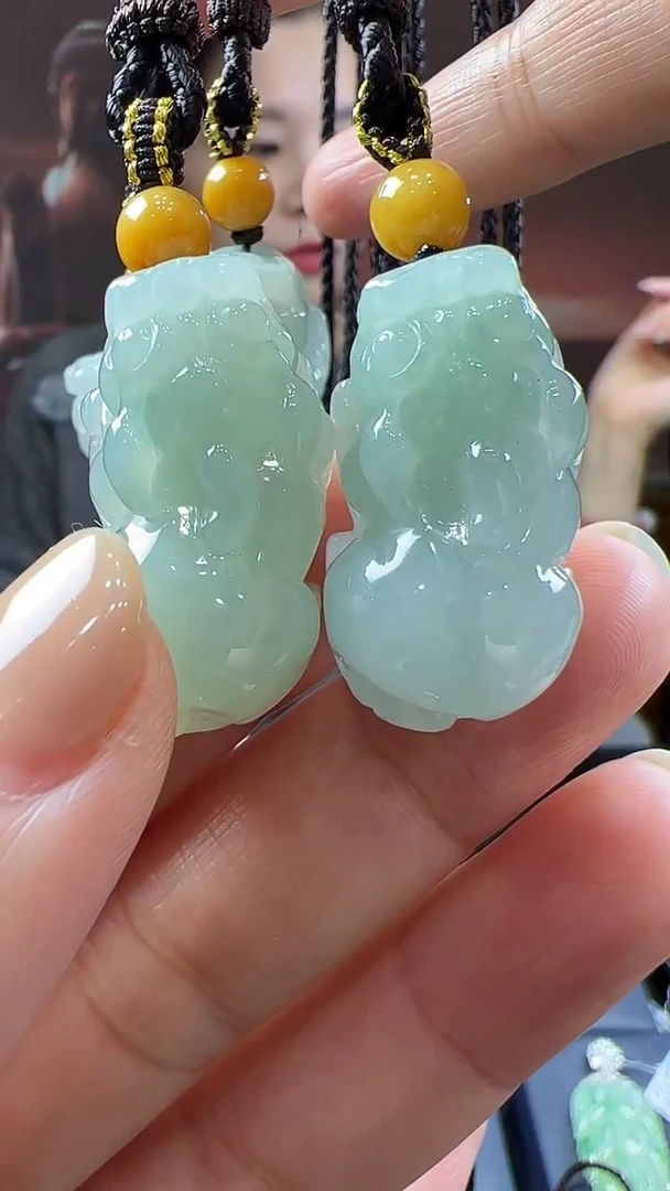 未镶嵌挂件翡翠貔貅（多样性发其一）