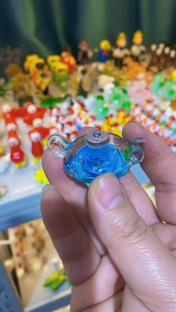 【闪购商品】琉璃手工艺品小壶