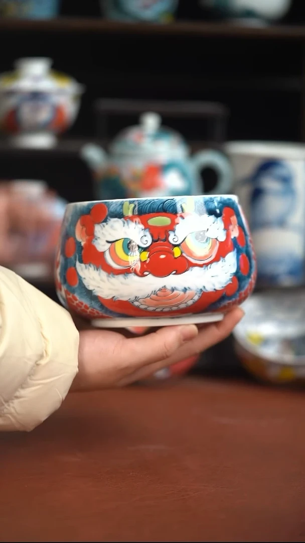 老师作品醒狮水洗（宠粉福利）