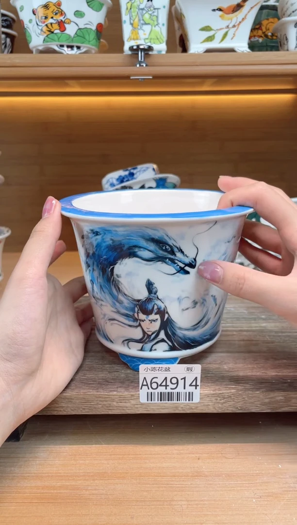 瑕【A64914】12*10手绘