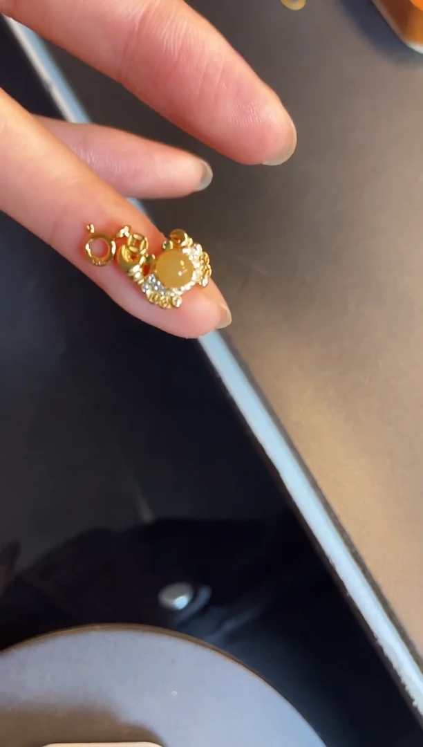 吊坠(不含链)银S925镶嵌翡翠1