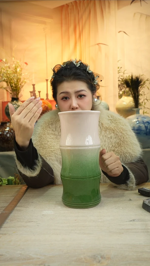 高 28口 13陶瓷花瓶花器1