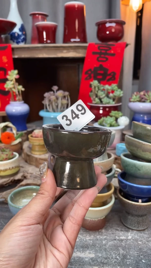 【闪购商品】摆件349知木小芳花盆