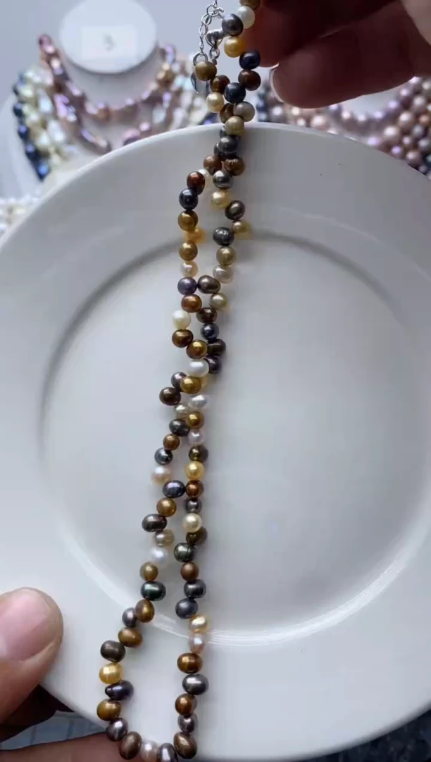 【闪购商品】淡水珍珠颈饰未镶嵌0020