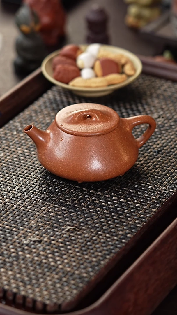 【闪购商品】手工原矿黄降坡景舟石瓢 200cc